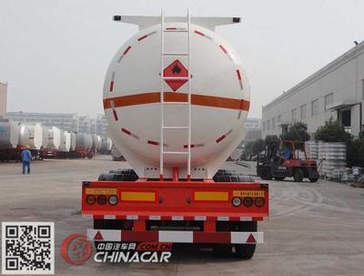 滁州運(yùn)輸公司引進(jìn)XYZ9404GRY興揚(yáng)牌易燃液體罐式運(yùn)輸半掛車，提升安全與效率